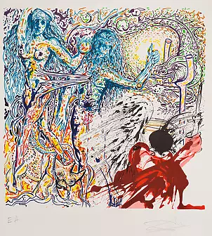 Salvador Dali - Lost paradise