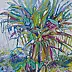 Dariusz Żejmo, Paradise coloring book, Oil painting - canvas, 80 x 80