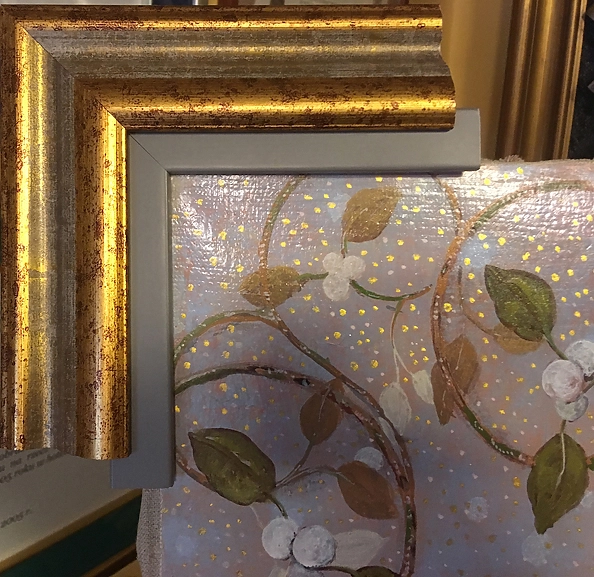 Jerzy Plucha - "Paradise Gardens - Birds of Pearl Shrubs II"