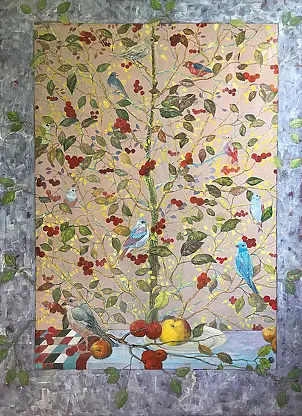 Jerzy Plucha - Gardens of Paradise - Bird Tales