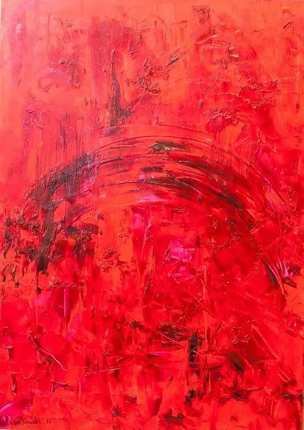 Tomasz Jaxa Kwiatkowski - Red Abstraction