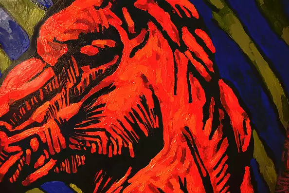 Drozdova Mariia - Red Horse