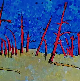Dorota Mitranka - Red Trees