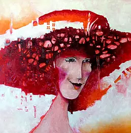 Joanna Tokarczyk - red hat
