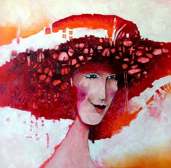 Joanna Tokarczyk - red hat