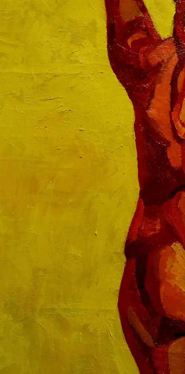 Drozdova Mariia - Red nude