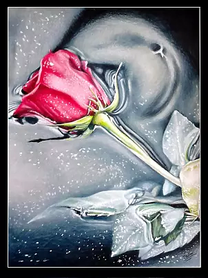 Małgorzata Wagner - Red rose