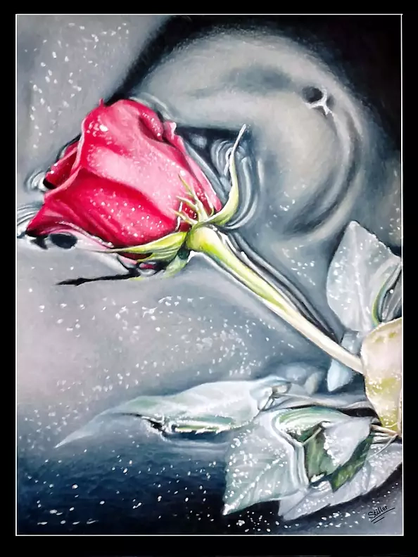 Małgorzata Wagner - Red rose