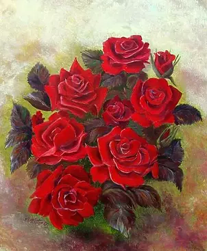 Małgorzata Mutor - red roses