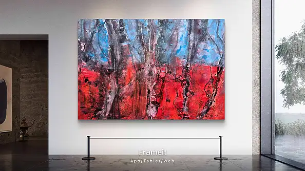 Ewa Mościszko, Redwoods , Obraz akrylowy - , 100 x 70