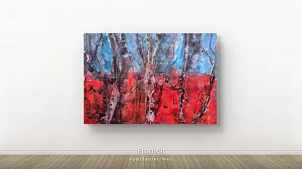 Ewa Mościszko, Redwoods , Obraz akrylowy - , 100 x 70