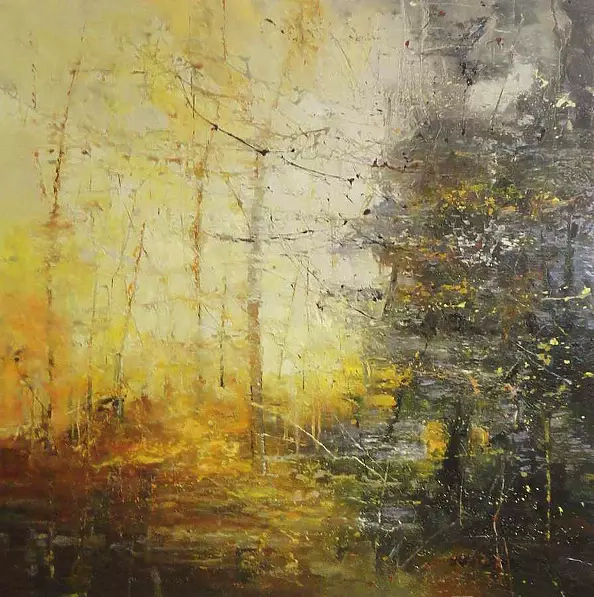 Claire Wiltsher - Reflecting yellow