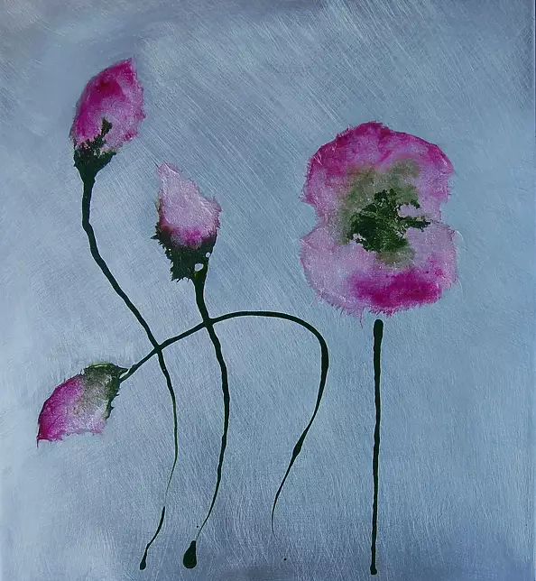 Rachel McCullock - Reflective Blooms 3