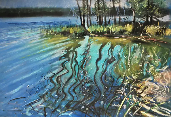 Andrzej Siewierski - Reflections on the lake