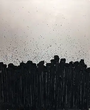 Iwona Jabłońska, Emotionsregulation, Impasto, Lasur, Acrylgemälde, Ölbild, Mischtechniken - Leinwand, 100 x 120
