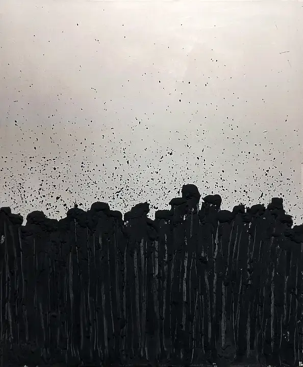 Iwona Jabłońska, Emotionsregulation, Impasto, Lasur, Acrylgemälde, Ölbild, Mischtechniken - Leinwand, 100 x 120