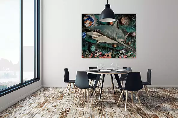 Agnieszka Mantaj - A shark in space