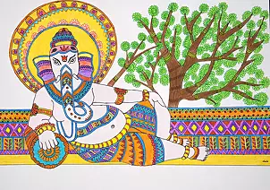 Anila Saxena - Relaxing Ganesha