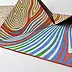 federico cortese, Relief number 15, Oil painting - paper, panel, 17 x 42