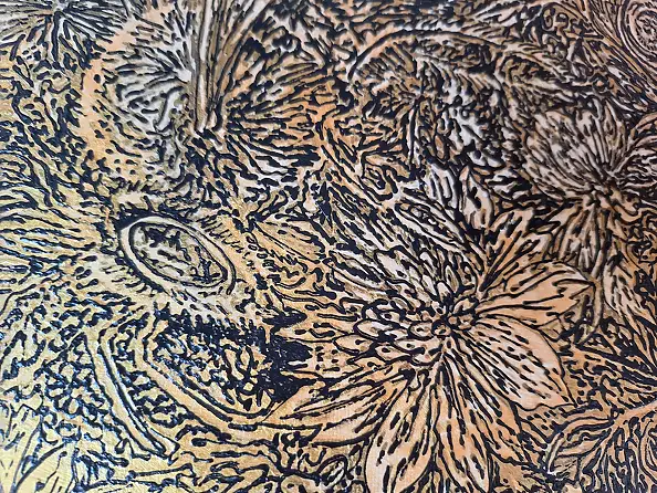 Magda Malinowska, Reliquaire de jardin, Peinture acrylique - toile, 50 x 60