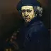 Angela Łambov - Rembrandt van Rijn  Autoportret kopia 