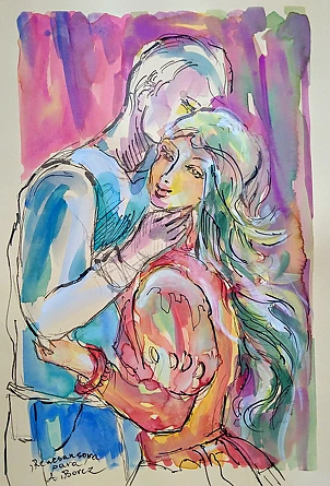 Anna Borcz - Renaissance couple