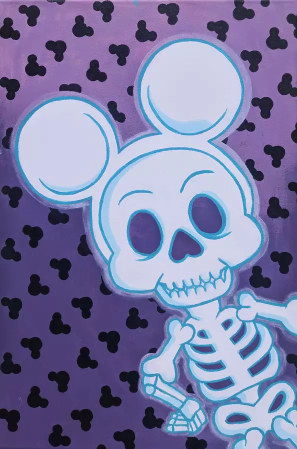 Veronika Ls - X-ray Mickey art