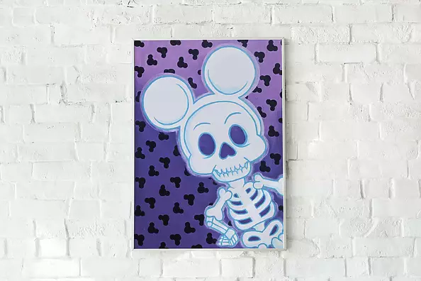 Veronika Ls - X-ray Mickey art