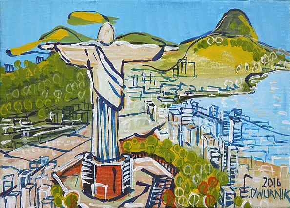 Edward Dwurnik - Rio de Janeiro