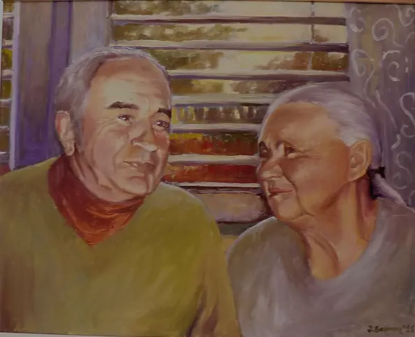 Iwona Bobrycz - parents Romek