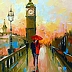 Olha Darchuk - Romance of London in the evening