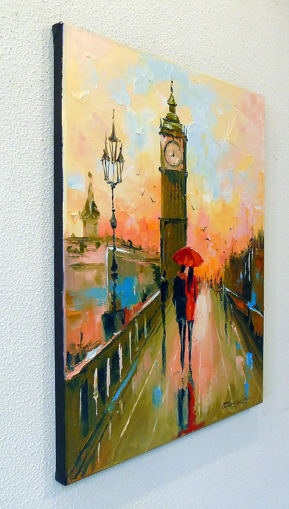 Olha Darchuk - Romance of London in the evening