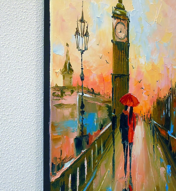 Olha Darchuk - Romance of London in the evening
