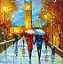 Olha Darchuk - Romantic snowfall in London