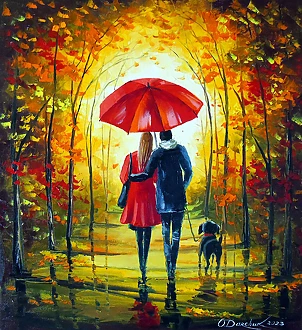 Olha Darchuk - Romantic walk with loved ones