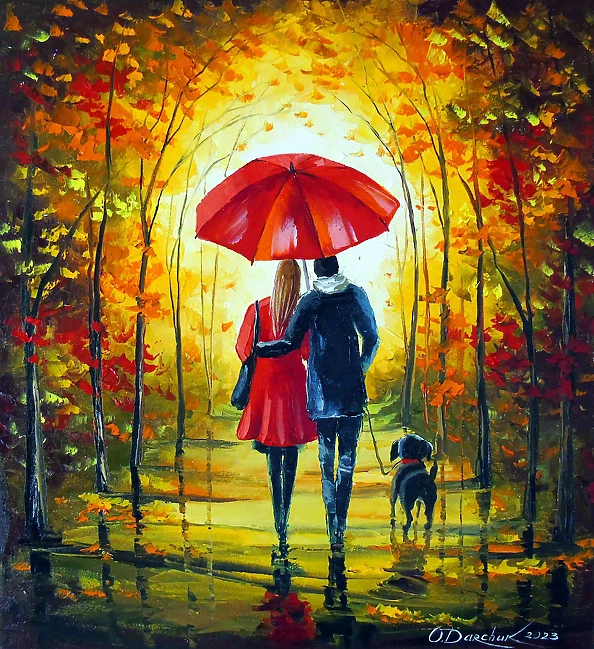 Olha Darchuk - Romantic walk with loved ones