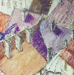 Piotr Bogdan - The roofs of town houses III