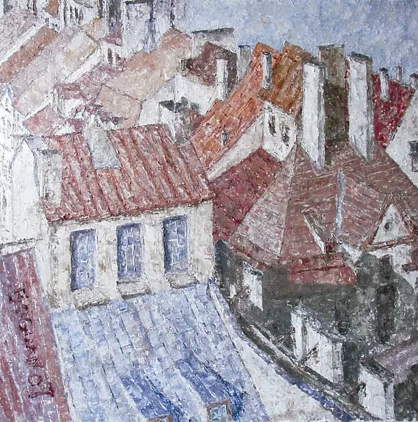 Piotr Bogdan - Dachy miejskiej starówki