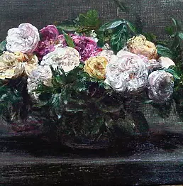Fantin Latour - Roses épanouies