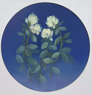 Salvatore Fratantonio - Róże na błękitnym niebie