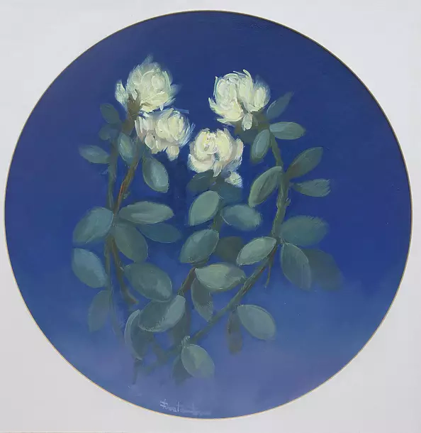 Salvatore Fratantonio - Rose sul cielo blu