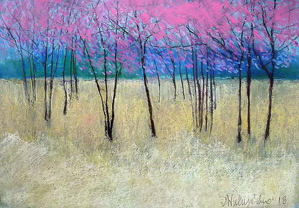 Dorota Wulczyńska-Kieloch - Roses in the orchard