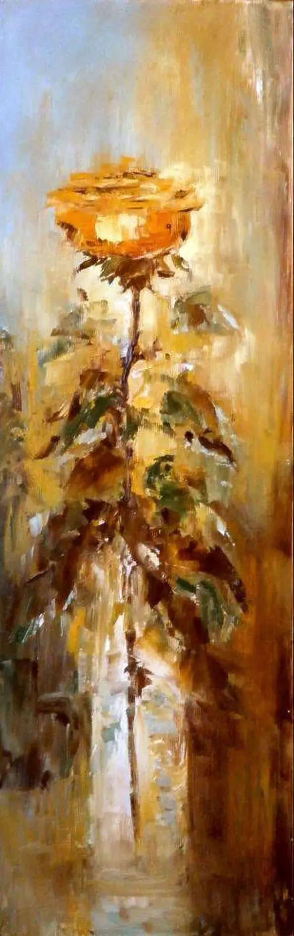 Maria Szymańska - Rose in a vase