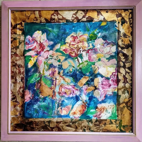 Anna Borcz - Rose picture square