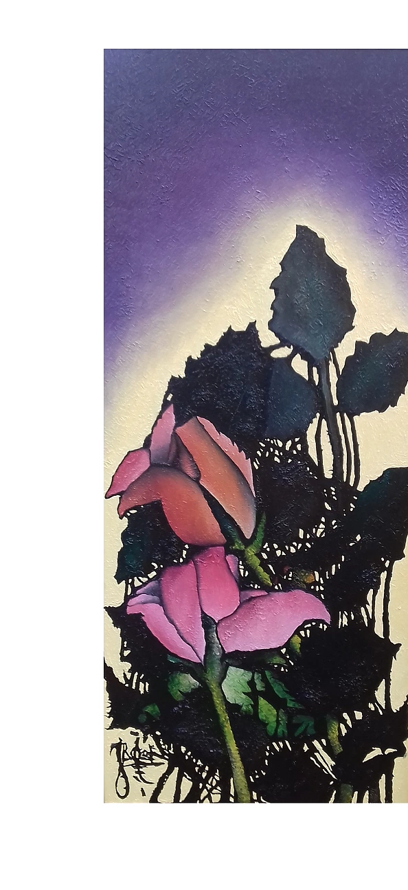 Rafał Jarosz - Róże  Fioletowe  Fiołeczkowe 