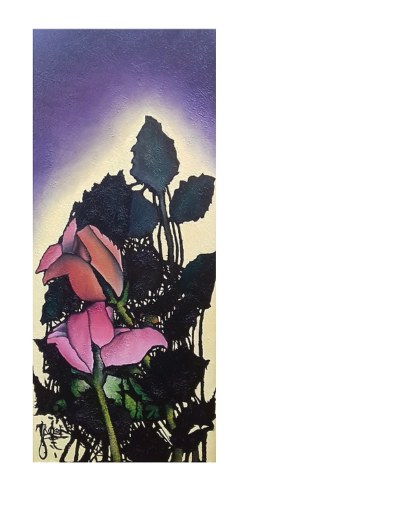 Rafał Jarosz - Róże  Fioletowe  Fiołeczkowe 
