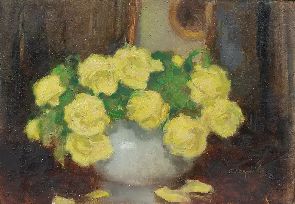 Alfons Karpiński - Róże Żółte