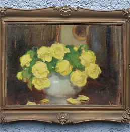 Alfons Karpiński - Yellow roses