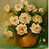 Grażyna Potocka - Roses oil painting 40-30 cm
