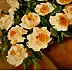 Grażyna Potocka - Róże obraz olejny   50-50 cm